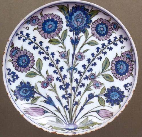 Selcuk And Ottoman Pottery, Shallow Dish, Ashmolean Museum